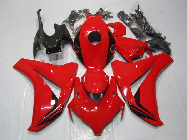 Gloss Red Small Accents 2008-2011 Honda CBR1000RR Motorcycle Fairings Gloss Red Small Accents 2008-2011 Honda CBR1000RR Motorcycle Fairings