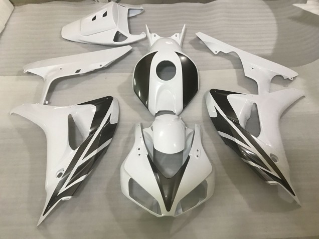 Gloss White 2006-2007 Honda CBR1000RR Motorcycle Fairings Gloss White 2006-2007 Honda CBR1000RR Motorcycle Fairings