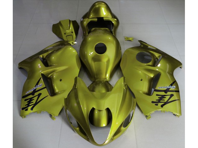 Gloss Yellow 1997-2007 Suzuki GSXR 1300 Motorcycle Fairings Gloss Yellow 1997-2007 Suzuki GSXR 1300 Motorcycle Fairings