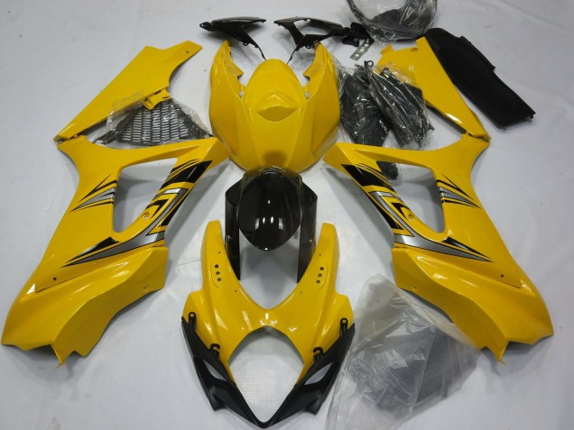 Gloss Yellow 2007-2008 Suzuki GSXR 1000 Motorcycle Fairings Gloss Yellow 2007-2008 Suzuki GSXR 1000 Motorcycle Fairings
