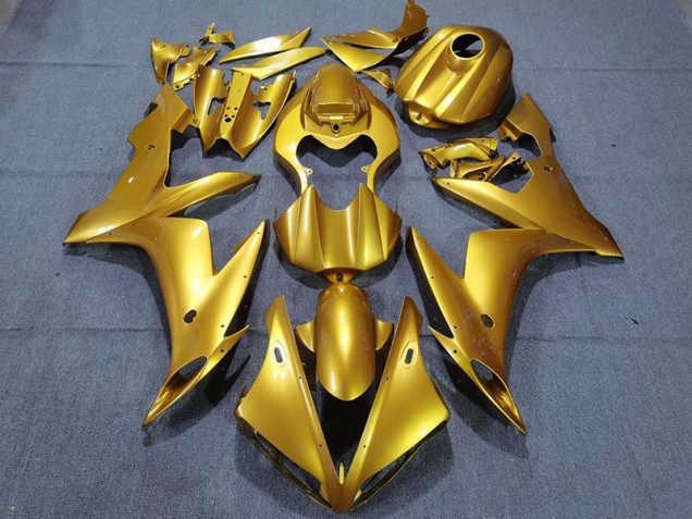 Gold 2004-2006 Yamaha R1 Motorcycle Fairings Gold 2004-2006 Yamaha R1 Motorcycle Fairings