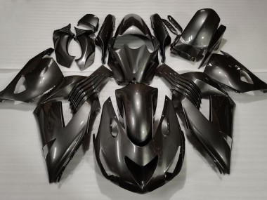 Graphite 2006-2011 Kawasaki ZX14R Motorcycle Fairings