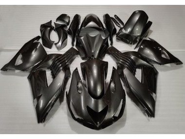 Graphite 2006-2011 Kawasaki ZX14R Motorcycle Fairings
