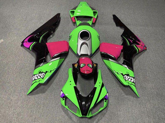 Green Shark 2006-2007 Honda CBR1000RR Motorcycle Fairings Green Shark 2006-2007 Honda CBR1000RR Motorcycle Fairings