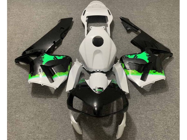 Green Splatter 2003-2004 Honda CBR600RR Motorcycle Fairings Green Splatter 2003-2004 Honda CBR600RR Motorcycle Fairings
