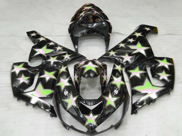 Green Star 2005-2006 Kawasaki ZX6R Motorcycle Fairings Green Star 2005-2006 Kawasaki ZX6R Motorcycle Fairings