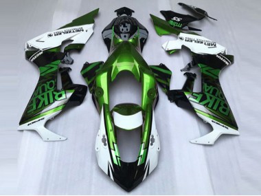 Green & White Custom 2017-2019 Honda CBR1000RR Motorcycle Fairings
