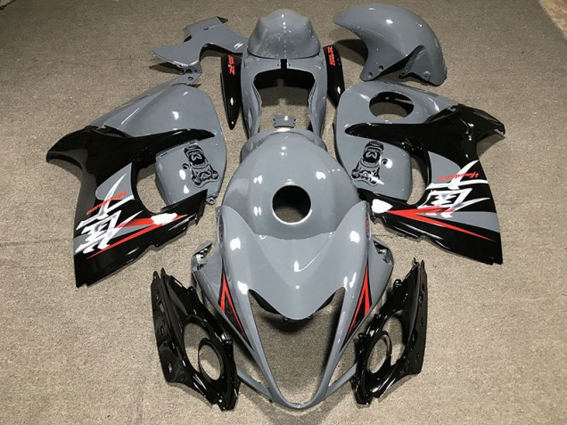 Grey & Logo 2008-2019 Suzuki GSXR 1300 Motorcycle Fairings Grey & Logo 2008-2019 Suzuki GSXR 1300 Motorcycle Fairings
