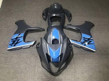 Grey & Sky Blue 2008-2019 Suzuki GSXR 1300 Motorcycle Fairings