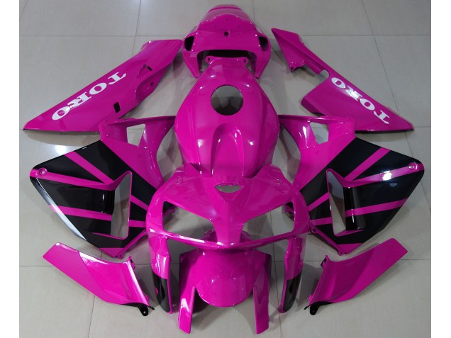 Hot Pink OEM Style 2005-2006 Honda CBR600RR Motorcycle Fairings Hot Pink OEM Style 2005-2006 Honda CBR600RR Motorcycle Fairings