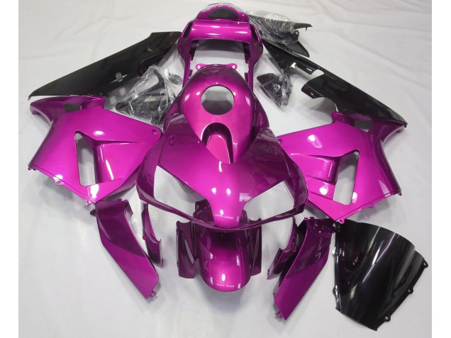Hot Pink Plain 2003-2004 Honda CBR600RR Motorcycle Fairings Hot Pink Plain 2003-2004 Honda CBR600RR Motorcycle Fairings