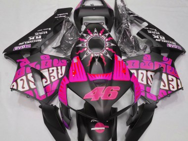 Hot Pink Rossi Repsol 2003-2004 Honda CBR600RR Motorcycle Fairings