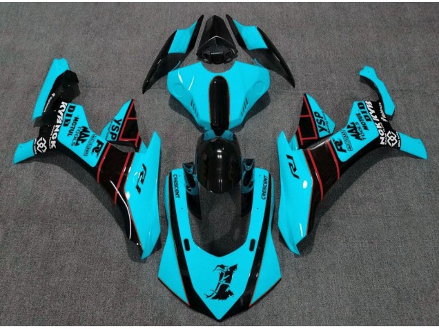 Light Blue 2015-2019 Yamaha R1 Motorcycle Fairings Light Blue 2015-2019 Yamaha R1 Motorcycle Fairings