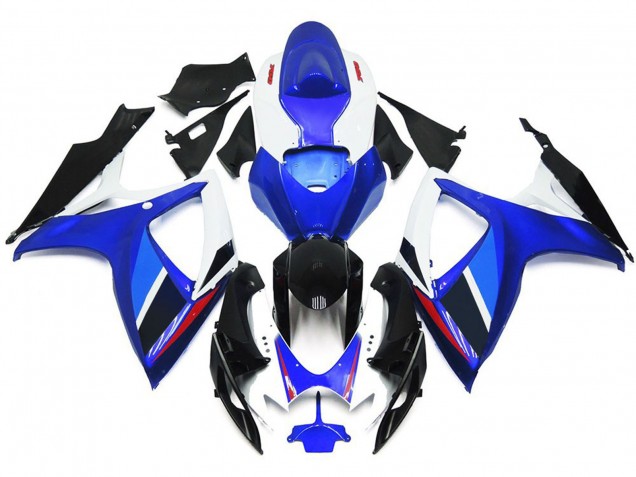 Light Blue and Deep Blue OEM Style w Red 2006-2007 Suzuki GSXR 600-750 Motorcycle Fairings Light Blue and Deep Blue OEM Style w Red 2006-2007 Suzuki GSXR 600-750 Motorcycle Fairings
