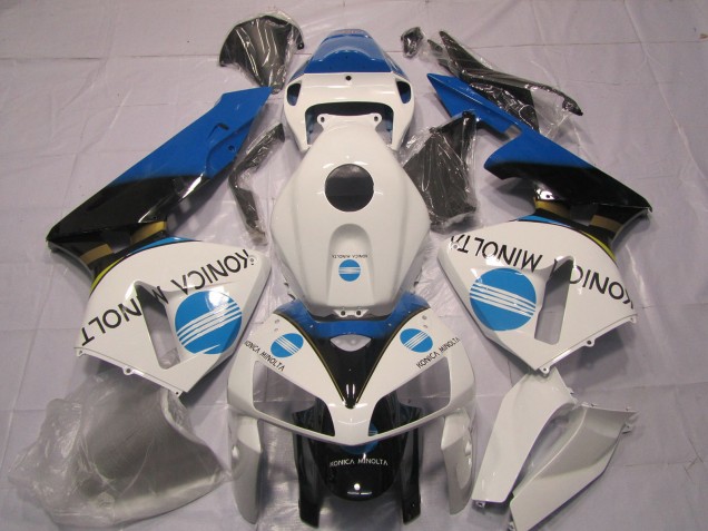 Light Blue KM 2005-2006 Honda CBR600RR Motorcycle Fairings Light Blue KM 2005-2006 Honda CBR600RR Motorcycle Fairings