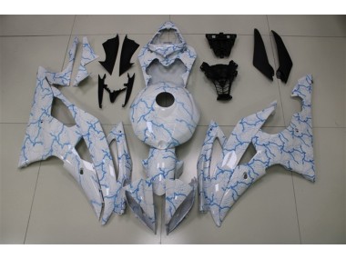 Light Blue Lighting 2008-2016 Yamaha R6 Motorcycle Fairings