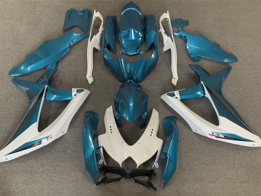 Light Blue OEM Style 2008-2010 Suzuki GSXR 600-750 Motorcycle Fairings