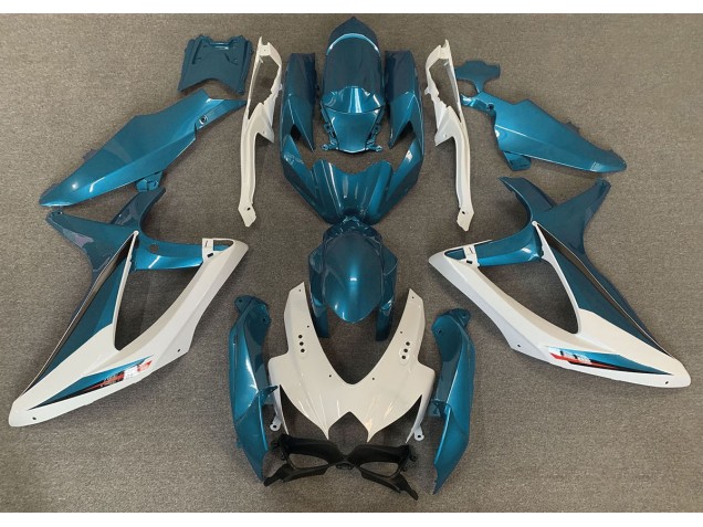Light Blue OEM Style 2008-2010 Suzuki GSXR 600-750 Motorcycle Fairings Light Blue OEM Style 2008-2010 Suzuki GSXR 600-750 Motorcycle Fairings
