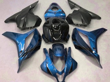 Light Blue with Black 2009-2012 Honda CBR600RR Motorcycle Fairings