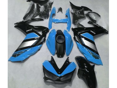 Light Blue Yamalube 2015-2018 Yamaha R3 Motorcycle Fairings
