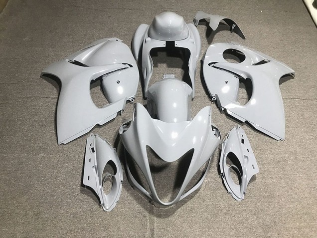 Light Grey 2008-2019 Suzuki GSXR 1300 Motorcycle Fairings Light Grey 2008-2019 Suzuki GSXR 1300 Motorcycle Fairings