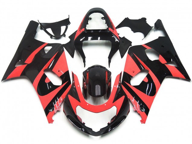 Light Red Custom OEM Style 2001-2003 Suzuki GSXR 600-750 Motorcycle Fairings Light Red Custom OEM Style 2001-2003 Suzuki GSXR 600-750 Motorcycle Fairings