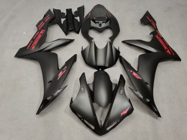 Matte and Red 2004-2006 Yamaha R1 Motorcycle Fairings