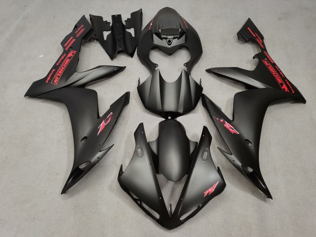 Matte and Red 2004-2006 Yamaha R1 Motorcycle Fairings Matte and Red 2004-2006 Yamaha R1 Motorcycle Fairings