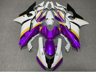 Matte Black and Gold Star 2009-2012 Honda CBR600RR Motorcycle Fairings