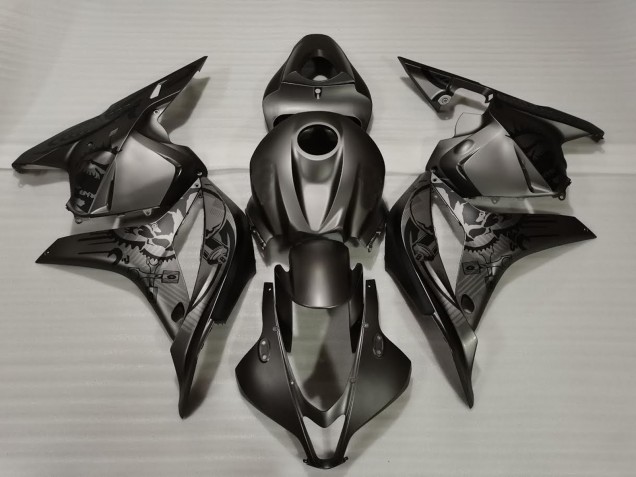 Matte Black Custom Design 2009-2012 Honda CBR600RR Motorcycle Fairings Matte Black Custom Design 2009-2012 Honda CBR600RR Motorcycle Fairings