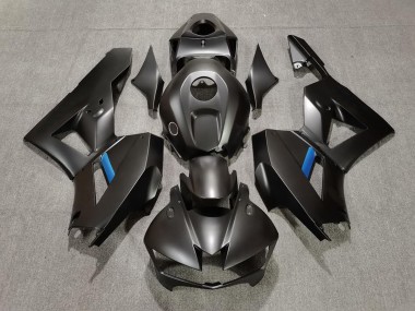 Matte Black & Light Blue 2013-2020 Honda CBR600RR Motorcycle Fairings