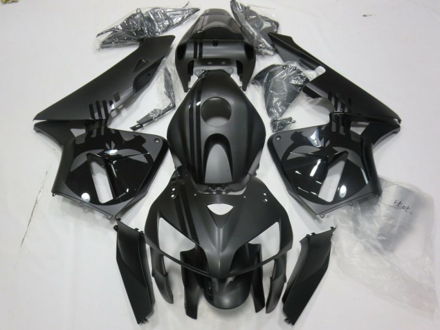 Matte Black Punisher 2005-2006 Honda CBR600RR Motorcycle Fairings Matte Black Punisher 2005-2006 Honda CBR600RR Motorcycle Fairings