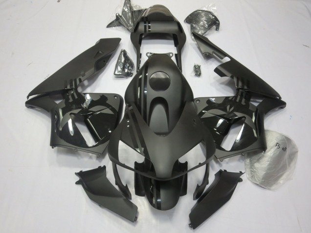 Matte Black & Punisher logos 2003-2004 Honda CBR600RR Motorcycle Fairings Matte Black & Punisher logos 2003-2004 Honda CBR600RR Motorcycle Fairings