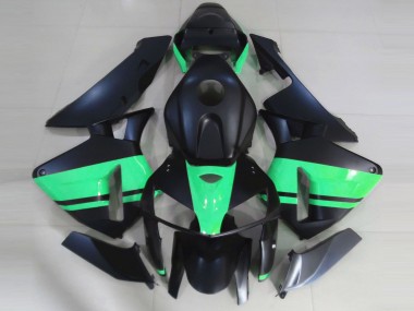 Matte Black & Special Green 2005-2006 Honda CBR600RR Motorcycle Fairings