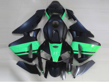 Matte Black & Special Green 2005-2006 Honda CBR600RR Motorcycle Fairings