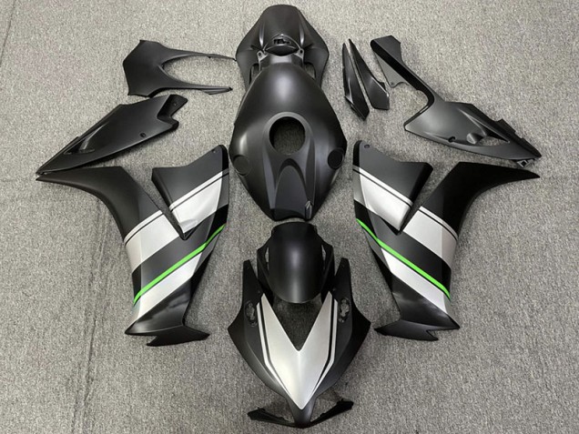 Matte & Green Trim 2012-2016 Honda CBR1000RR Motorcycle Fairings Matte & Green Trim 2012-2016 Honda CBR1000RR Motorcycle Fairings