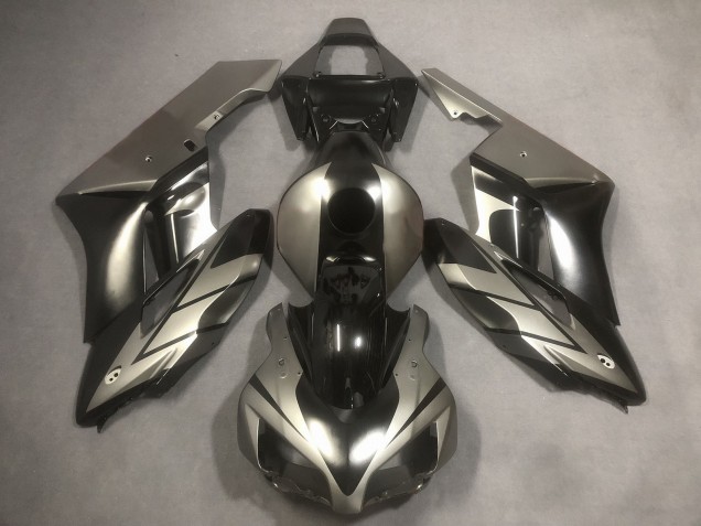 Matte Grey and Black 2004-2005 Honda CBR1000RR Motorcycle Fairings Matte Grey and Black 2004-2005 Honda CBR1000RR Motorcycle Fairings