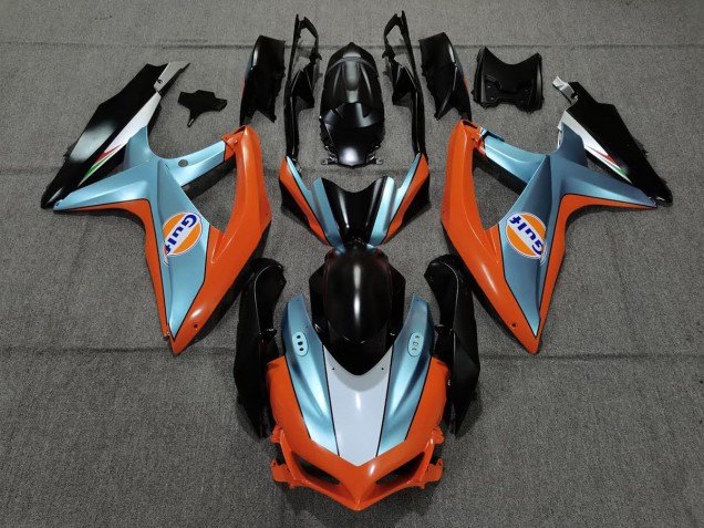 Matte Gulf 2008-2010 Suzuki GSXR 600-750 Motorcycle Fairings Matte Gulf 2008-2010 Suzuki GSXR 600-750 Motorcycle Fairings