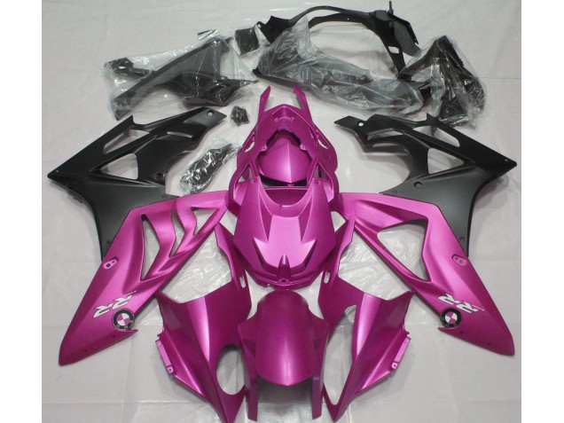 Matte Hot Pink 2009-2018 BMW S1000RR Motorcycle Fairings Matte Hot Pink 2009-2018 BMW S1000RR Motorcycle Fairings