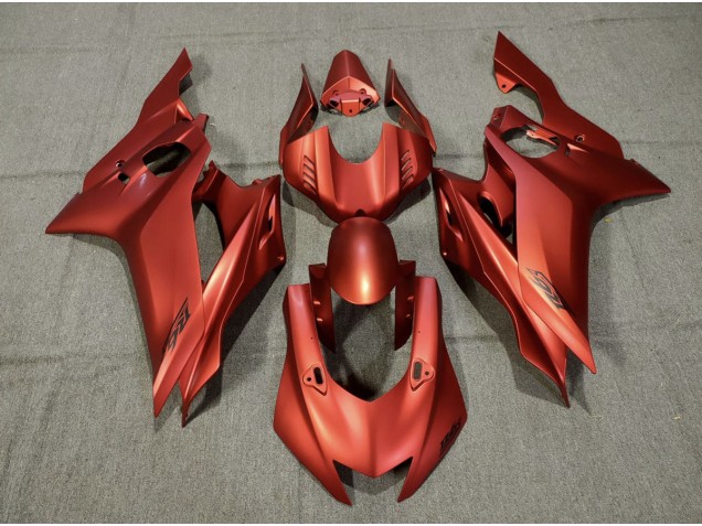 Matte Red 2017-2019 Yamaha R6 Motorcycle Fairings Matte Red 2017-2019 Yamaha R6 Motorcycle Fairings