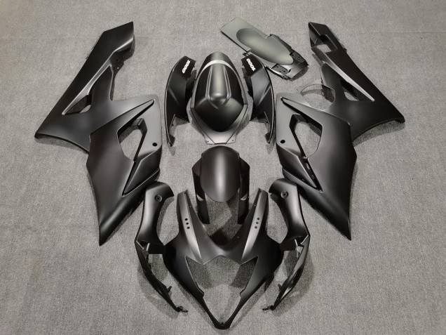 Matte Silver 2005-2006 Suzuki GSXR 1000 Motorcycle Fairings Matte Silver 2005-2006 Suzuki GSXR 1000 Motorcycle Fairings
