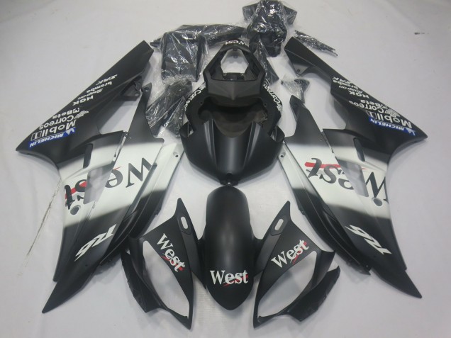 Matte West 2006-2007 Yamaha R6 Motorcycle Fairings