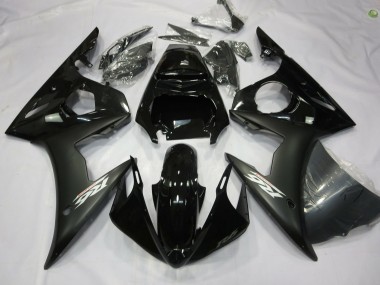 Matte White 2003-2005 Yamaha R6 Motorcycle Fairings