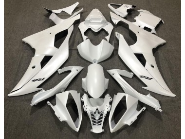 Matte White 2008-2016 Yamaha R6 Motorcycle Fairings