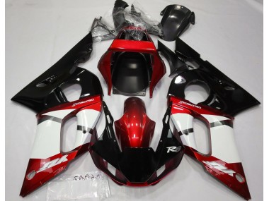 Metallic Red 1998-2002 Yamaha R6 Motorcycle Fairings