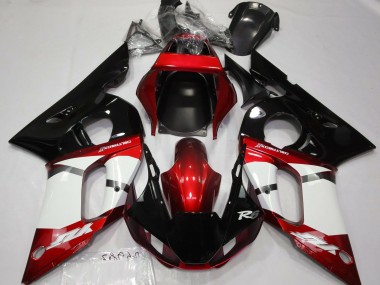 Metallic Red 1998-2002 Yamaha R6 Motorcycle Fairings