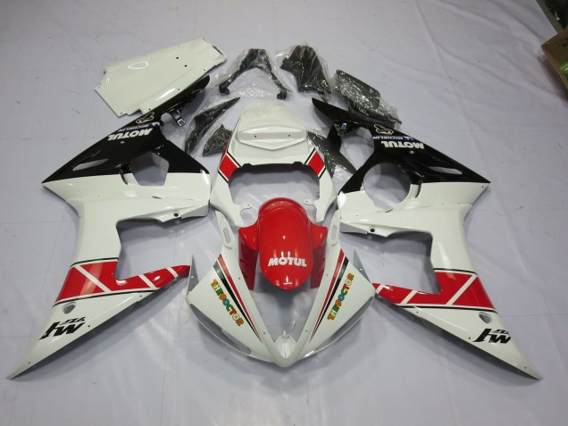Motul Red and Black 2003-2005 Yamaha R6 Motorcycle Fairings Motul Red and Black 2003-2005 Yamaha R6 Motorcycle Fairings