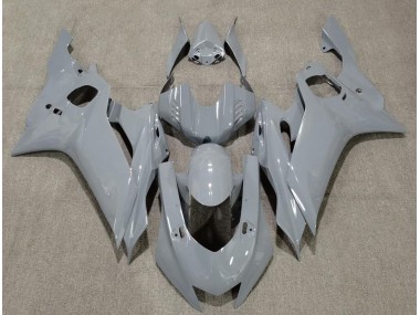 Nardo Gray 2017-2019 Yamaha R6 Motorcycle Fairings