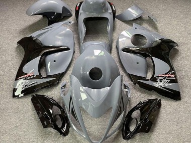 Nardo Grey & Black 2008-2019 Suzuki GSXR 1300 Motorcycle Fairings