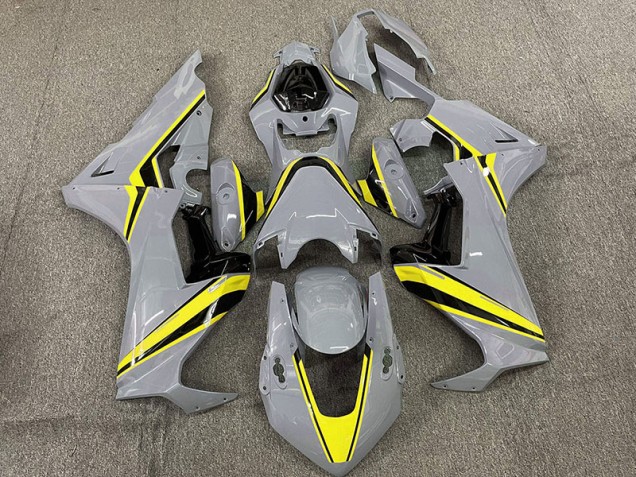Nardo with Yellow Stripes 2017-2019 Honda CBR1000RR Motorcycle Fairings Nardo with Yellow Stripes 2017-2019 Honda CBR1000RR Motorcycle Fairings